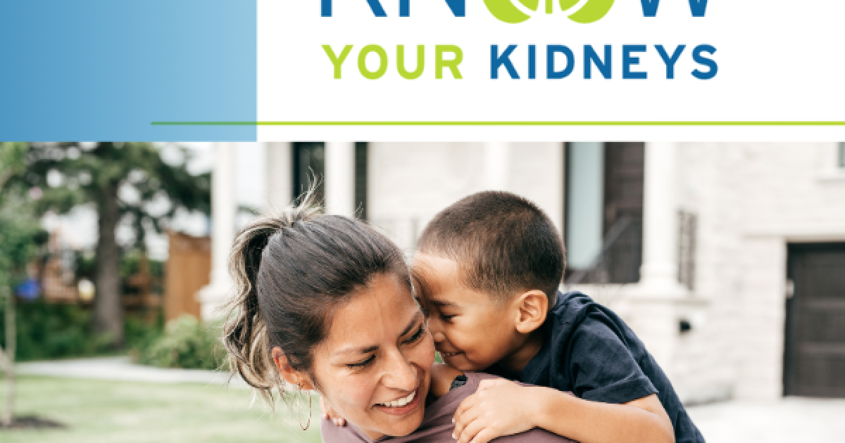 Know your kidneys American Kidney Fund